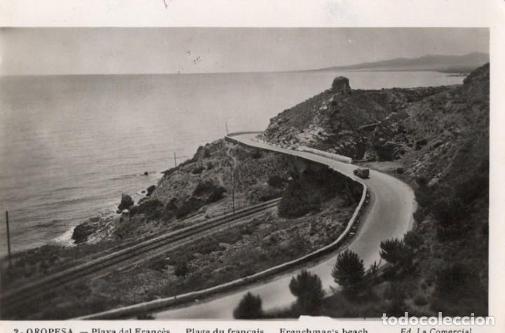 Postales: oropesa. 2 playa del franc&eacute;s. la comercial - Foto 1