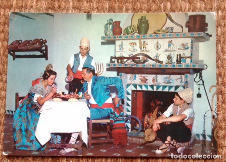 Postcards: VALENCIA - TIPOS REGIONALES - PUBLICIDAD CASA CESAREO