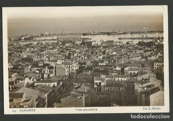 Postkarten: ALICANTE-VISTA PANORAMICA-143-FOTOGRAFICA ROISIN-VER REVERSO-(59.041)