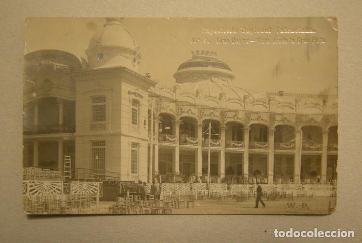 Postais: POSTAL FOTOGRAFICA. EXPOSICION REGIONAL VALENCIANA N&ordm; 4 GRAN CASINO - VISTA DESDE LA GRAN PISTA