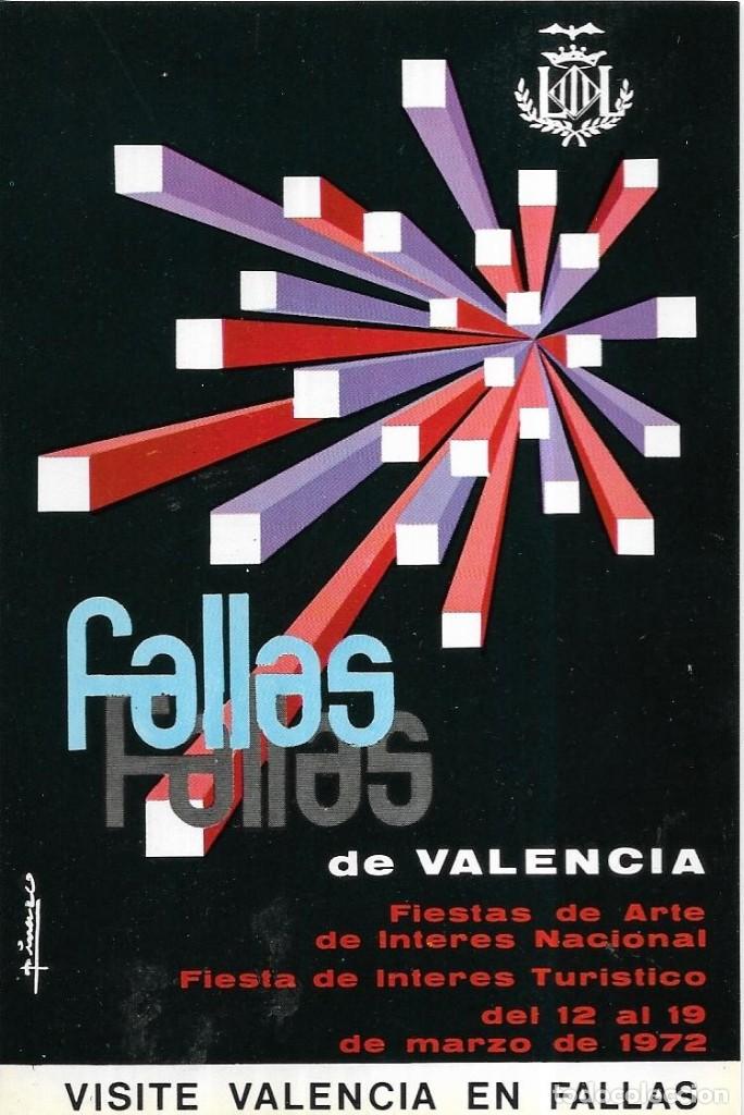 Postales: :::: A310 - POSTAL - FALLAS DE VALENCIA 1972 - Foto 1