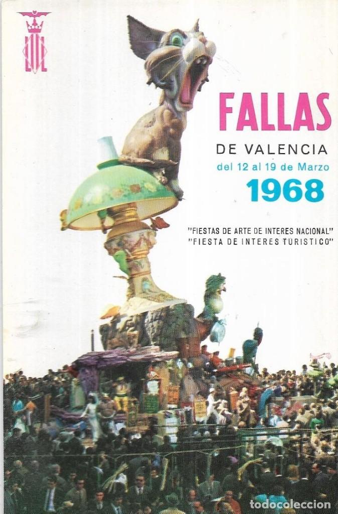 Postales: :::: A302 - POSTAL - FALLAS DE VALENCIA 1968 - Foto 1