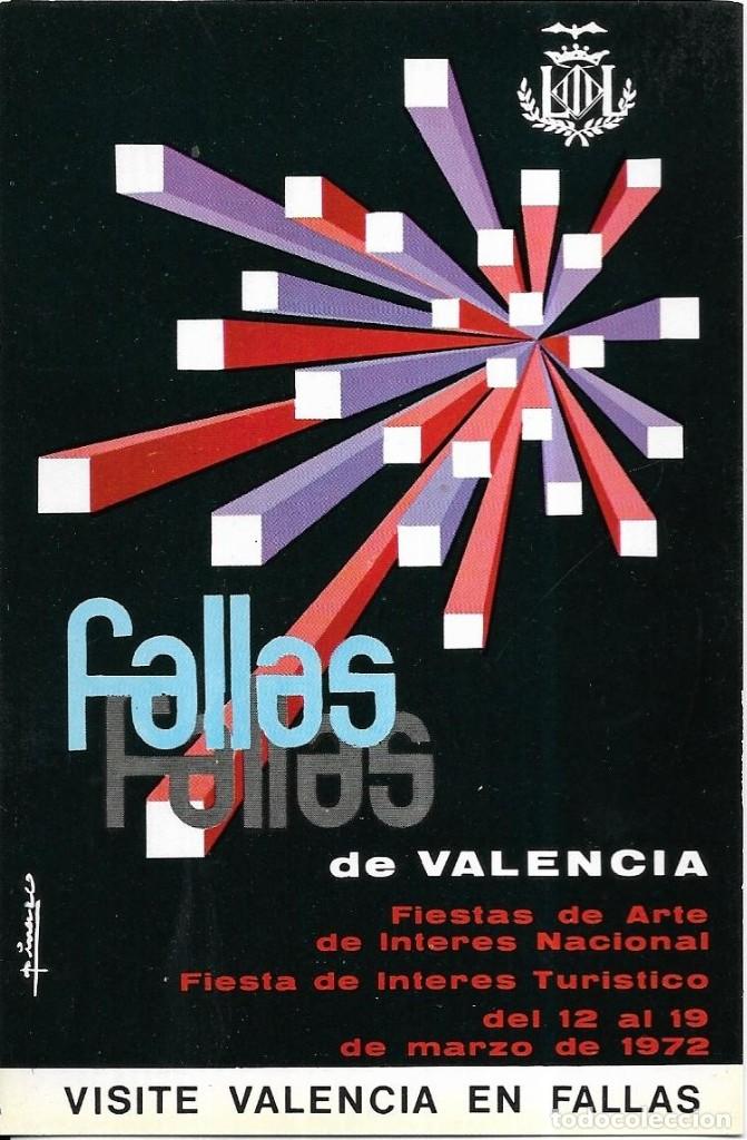 Postales: :::: PH149 - POSTAL - FALLAS DE VALENCIA 1972 - Foto 1