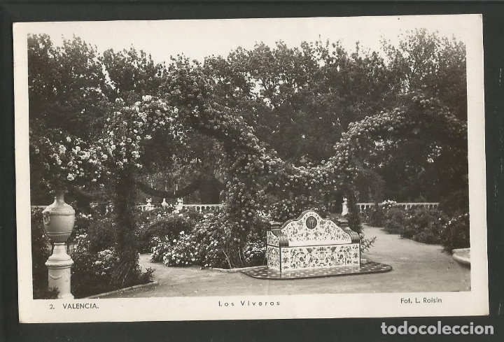 Postcards: VALENCIA-LOS VIVEROS-2-FOTOGRAFICA ROISIN-VER REVERSO-(60.116)