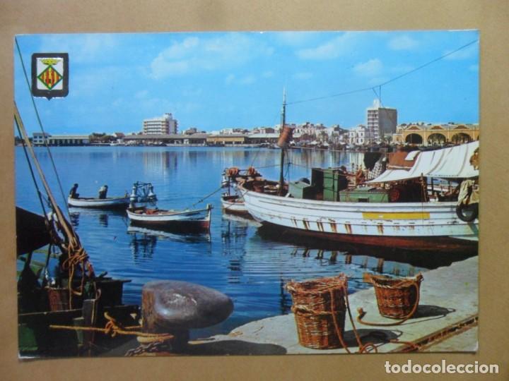 Postkarten: POSTAL - 6 - CASTELLON DE LA PLANA - VISTA PARCIAL DEL PUERTO - ED. FISA - ESCUDO DE ORO - 1962