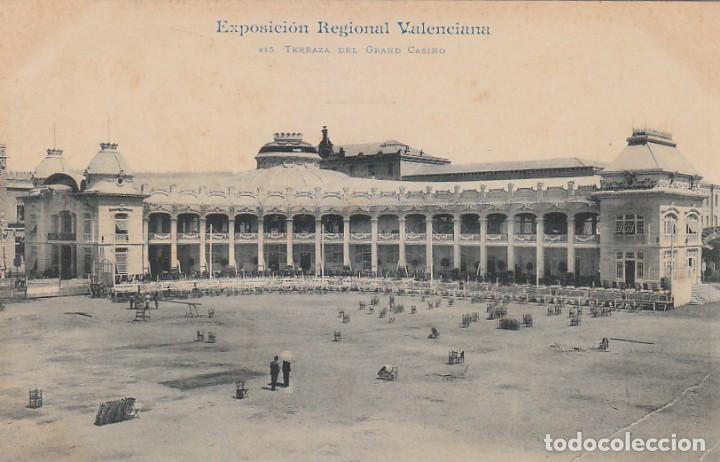 Postcards: Antigua postal Exposici&oacute;n Regional Valenciana Terraza Gran Casino 1909 Andr&eacute;s Fabert S/C aa