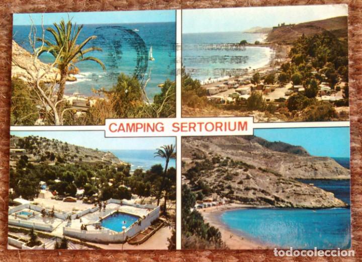 Postkarten: CAMPING SERTORIUM - VILLAJOYOSA - ALICANTE