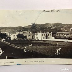 Postales: ALCOCEBRE (CASTELLÓN) POSTAL FOTOGRAFÍCA NO.2, VISTA PARCIAL, DESDE LA PLAYA. (A.1934). Lote 172948349