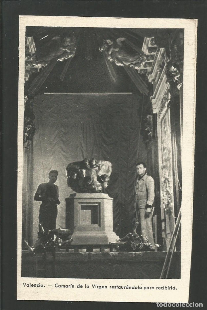 Postais: VALENCIA-CAMARIN DE LA VIRGEN-FOT&middot;QUINTANA-VER REVERSO-(61.597)