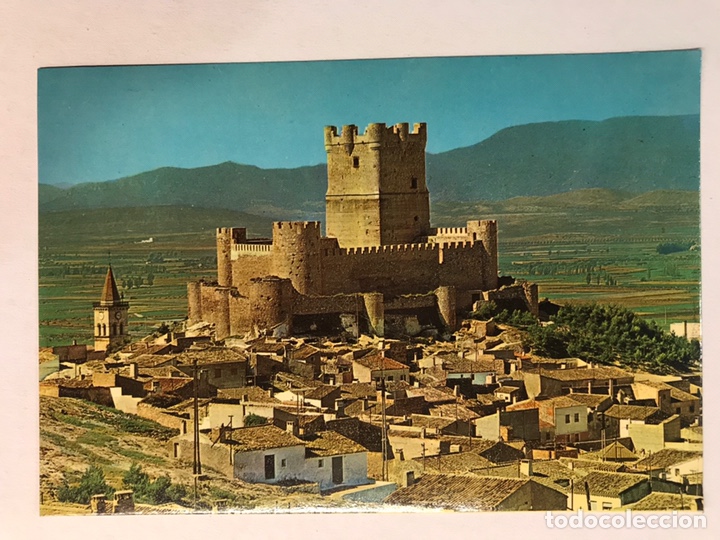 Postkarten: VILLENA (Alicante) Postal No. 4, Castillo Edad Media. Monumento Nacional. Edita: JDP (h.1970?)
