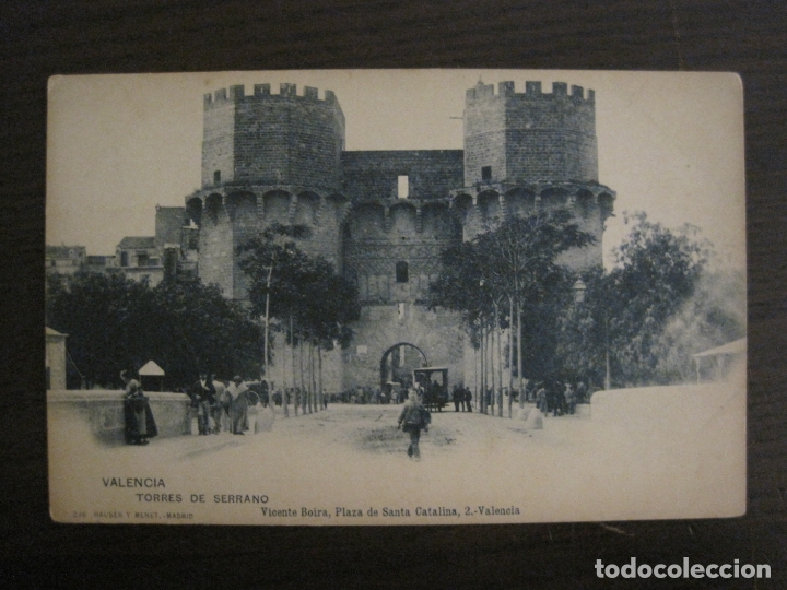 Postkarten: VALENCIA-TORRES DE SERRANO-236-HAUSER Y MENET-REVERSO SIN DIVIDIR-VER FOTOS-(62.142)