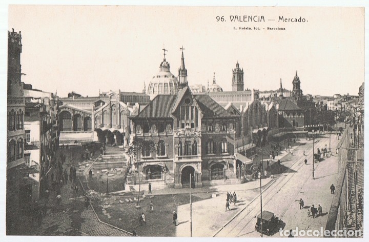 Postales: POSTAL VALENCIA MERCADO - Foto 1