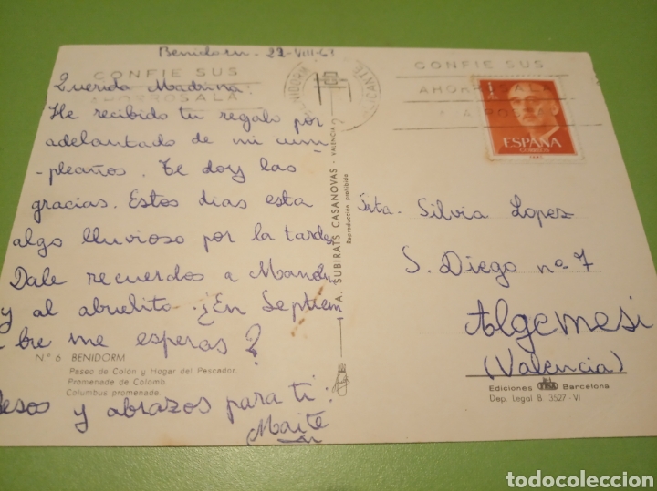 Postales: Benidorm - Foto 2