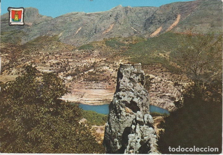 Postkarten: (3066) CASTELL DE GUADALEST. ALICANTE. TORRE DE DEFENSA Y PANTANO ... SIN CIRCULAR