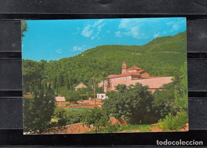Postcards: 9.- BENICASIM. DESIERTO DE LAS PALMAS. EL MONASTERIO DESDE EL HUERTO