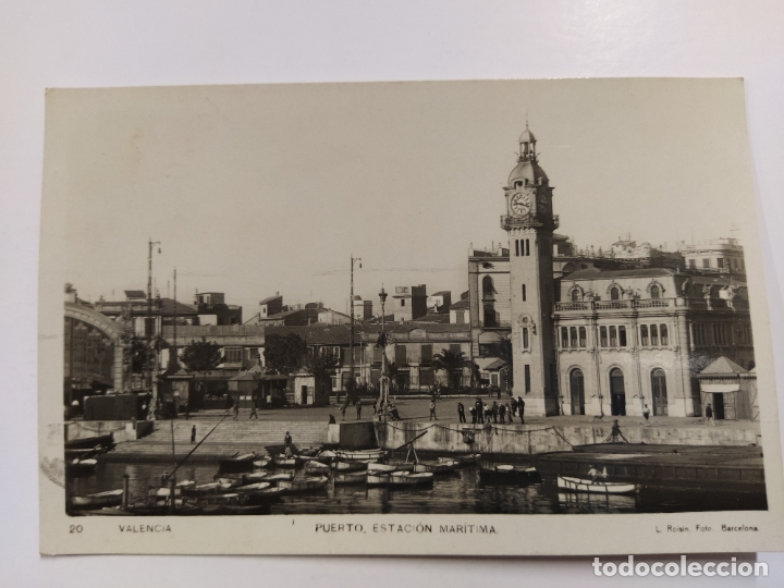 Postkarten: VALENCIA-PUERTO-ESTACION MARITIMA-20-FOTOGRAFICA ROISIN-VER REVERSO-(63.069)