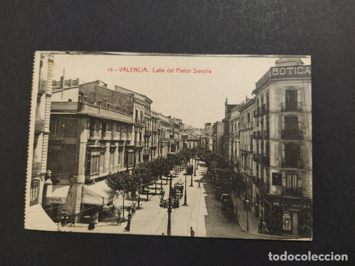 Postcards: VALENCIA-CALLE DEL PINTOR SOROLLA-RESTAURANTE HABANA-THOMAS-VER REVERSO-(63.897)