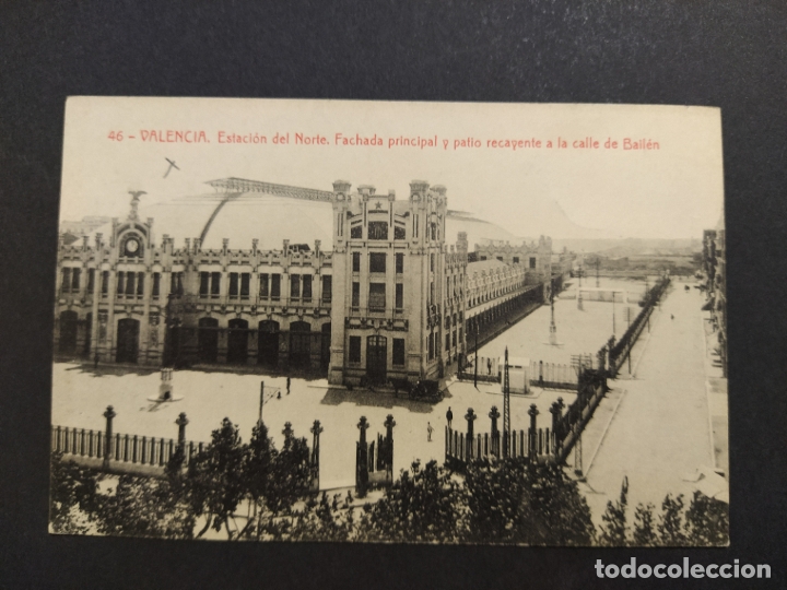 Postcards: VALENCIA-ESTACION FERROCARRIL DEL NORTE-THOMAS-VER REVERSO-(63.898)