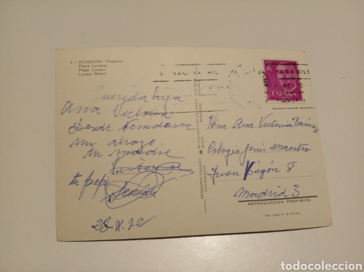 Postales: Benidorm - Foto 2
