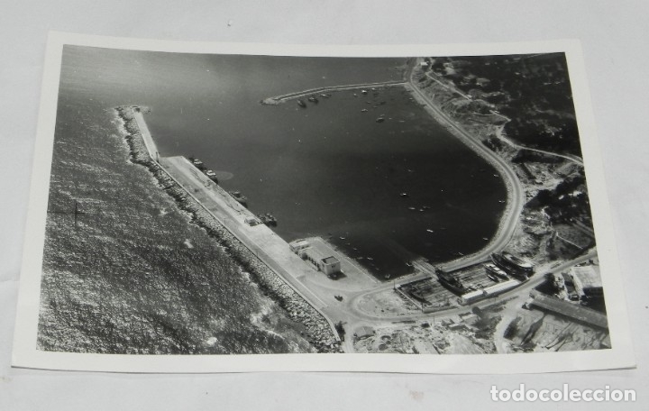 Postkarten: ANTIGUA FOTOGRAFIA AEREA DE EL PUERTO DE VILLAJOYOSA (ALICANTE), MIDE 18 X 13 CMS. EL ESCANER NO HAC