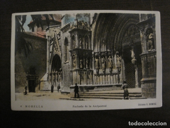 Postkarten: MORELLA-FACHADA ARCIPESTRAL-4-ED&middot;R.GUIMERA-POSTAL FOTOGRAFICA ANTIGUA-(64.175)