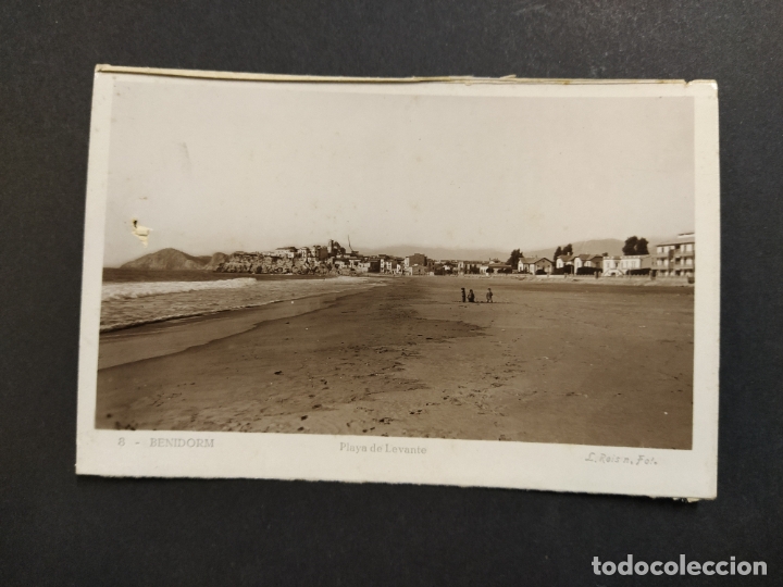 Postkarten: BENIDORM-PLAYA DE LEVANTE-8-ROISIN-POSTAL FOTOGRAFICA ANTIGUA-(64.335)