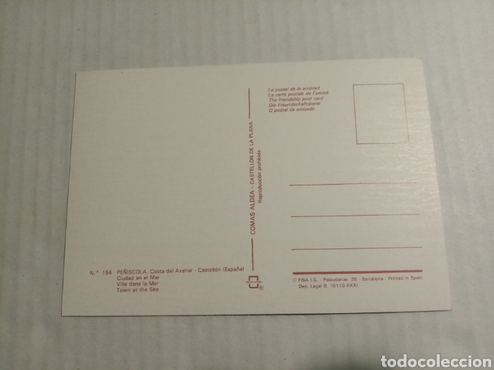 Postales: Pe&ntilde;&iacute;scola - Foto 2