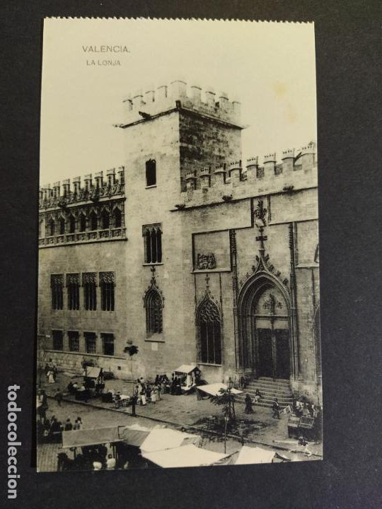 Postkarten: VALENCIA-MERCADO DE LA LONJA-HAUSER Y MENET-POSTAL ANTIGUA-(64.752)