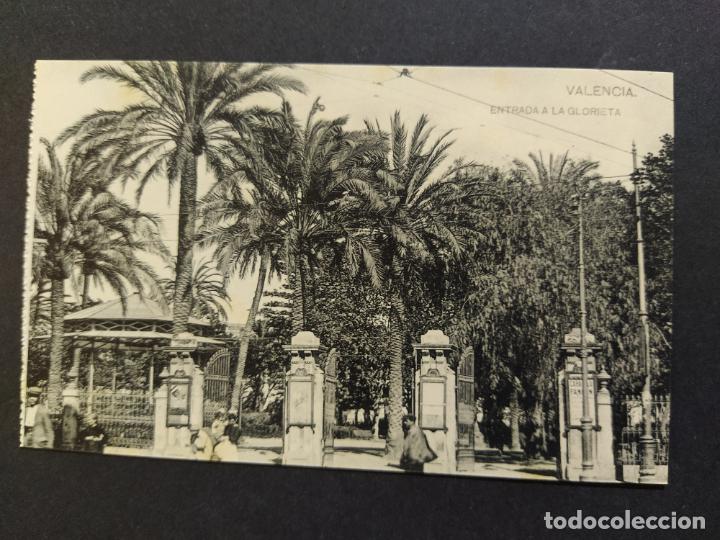 Postcards: VALENCIA-ENTRADA A LA GLORIETA-HAUSER Y MENET-POSTAL ANTIGUA-(64.756)