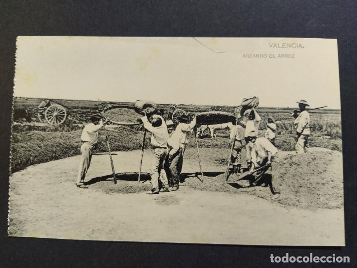 Postkarten: VALENCIA-AREANDO EL ARROZ-HAUSER Y MENET-POSTAL ANTIGUA-(64.764)