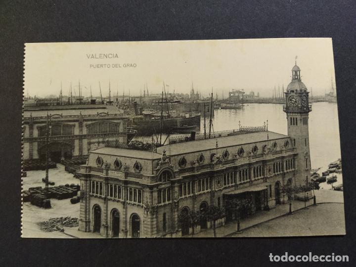 Postcards: VALENCIA-PUERTO DEL GRAO-HAUSER Y MENET-POSTAL ANTIGUA-(64.767)