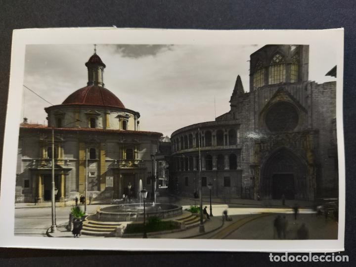 Postcards: VALENCIA-PLAZA DE LA VIRGEN Y CATEDRAL-ED&middot;CRIS ADAM-POSTAL ANTIGUA-(64.886)