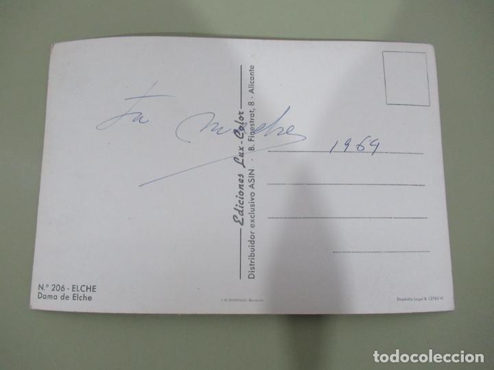 Postales: Elche - Dama de Elche - Escrita - Foto 2