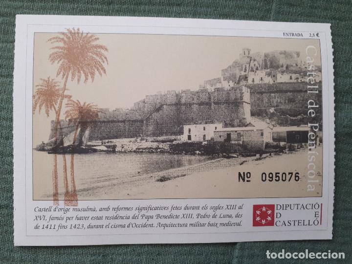 Postkarten: Postal - Entrada - Castillo de Pe&ntilde;&iacute;scola - Castell de Pe&ntilde;&iacute;scola