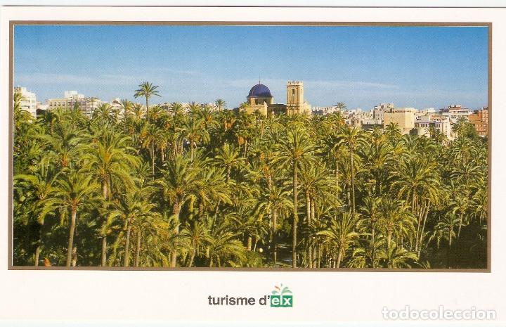 Postcards: POSTAL ELCHE - VISTA DEL PARQUE MUNICIPAL