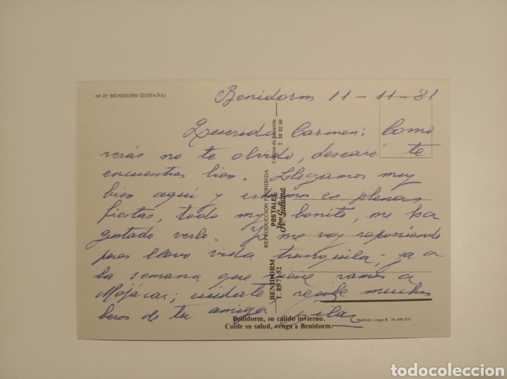 Postales: Benidorm - Foto 2