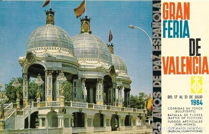 Postales: :::: CC253 - POSTAL - GRAN FERIA DE VALENCIA 1964 - Foto 1