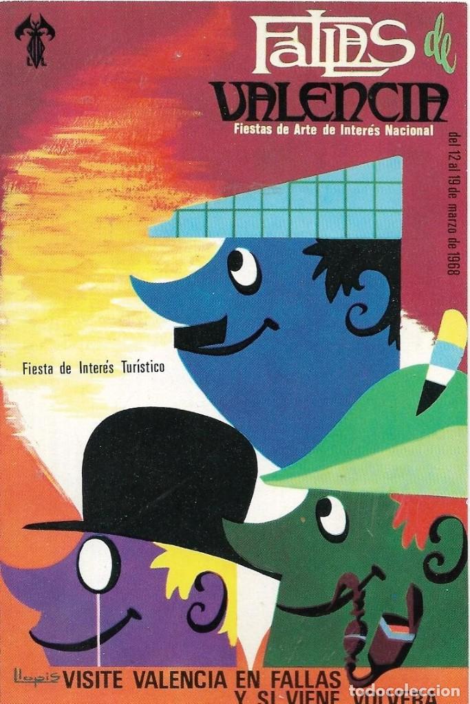 Postales: :::: C41 - POSTAL - FALLAS DE VALENCIA 1968 - Foto 1