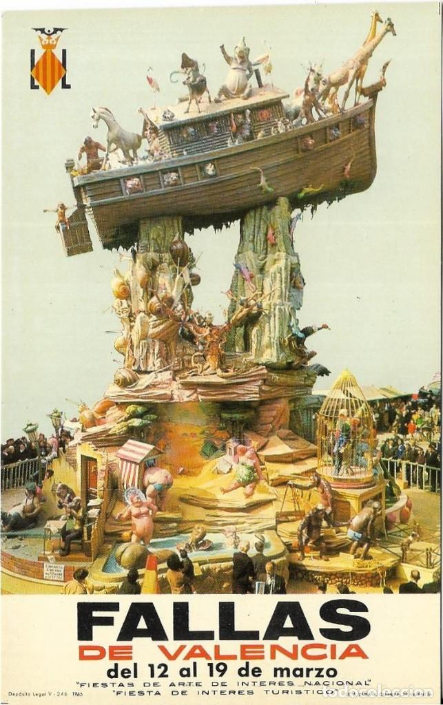 Postales: :::: Z643 - POSTAL - FALLAS DE VALENCIA 1968 - Foto 1