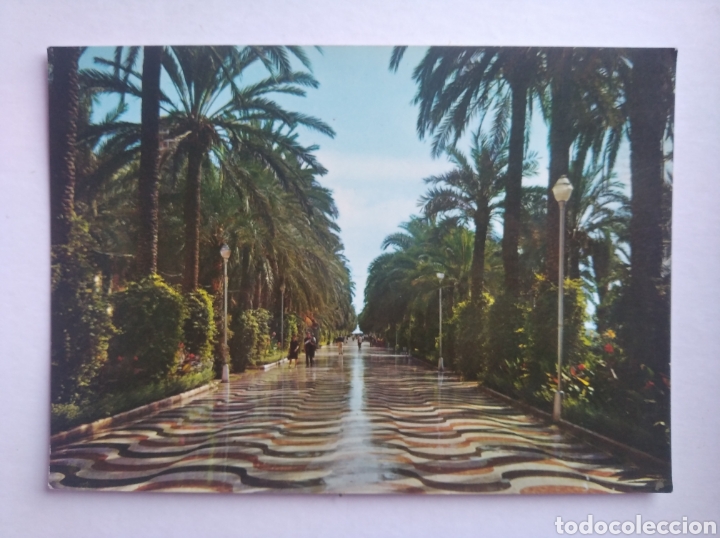 Postkarten: Postal 2002 Alicante explanada de Espa&ntilde;a Ed arribas circulada
