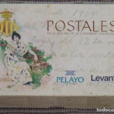 Postales: POSTALES EN LA HISTORIA DE LA COMUNIDAD VALENCIANA EN CAJA ORIGINAL. COPIAS S. XX. BUEN ESTADO. . Lote 193110985