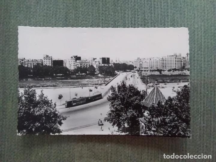 Postcards: POSTAL VALENCIA PANORAMICA PUENTE DE ARAGON