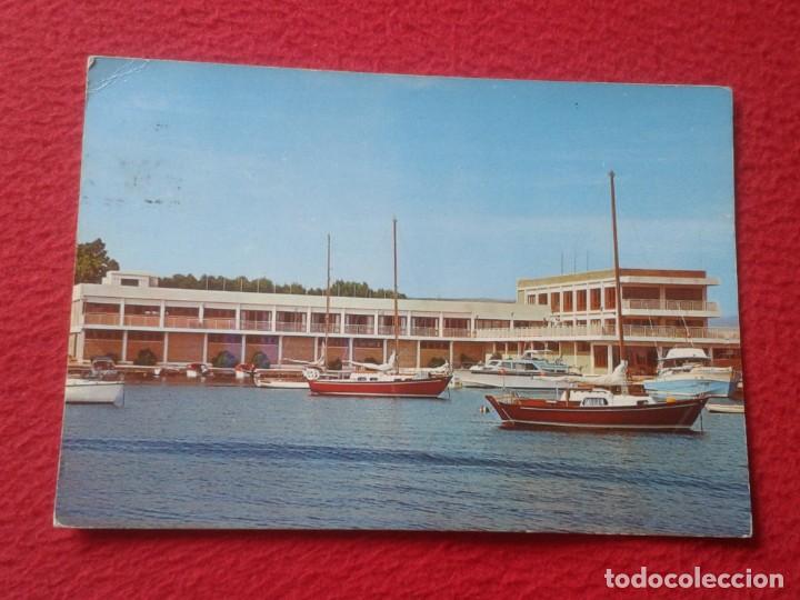 POSTAL POST CARD DE DENIA ALICANTE CLUB NÁUTICO NAUTIQUE YATCH ESCRITA Y CIRCULADA CON SELLO.....VER (Postales - España - Comunidad Valenciana Moderna (desde 1940))