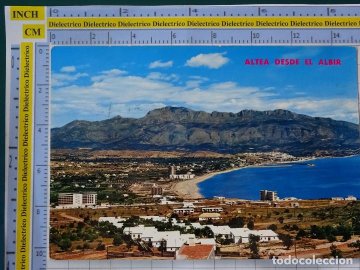 Cartes Postales: POSTAL DE ALICANTE. A&Ntilde;O 1969. ALTEA VISTA DESDE EL ALBIR. 17 GALIANA. 1384
