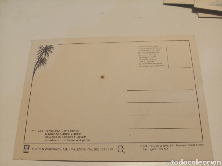 Postales: Benidorm - Foto 2