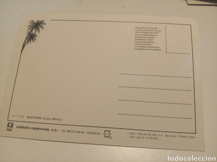 Postales: Postal Benidorm - Foto 2