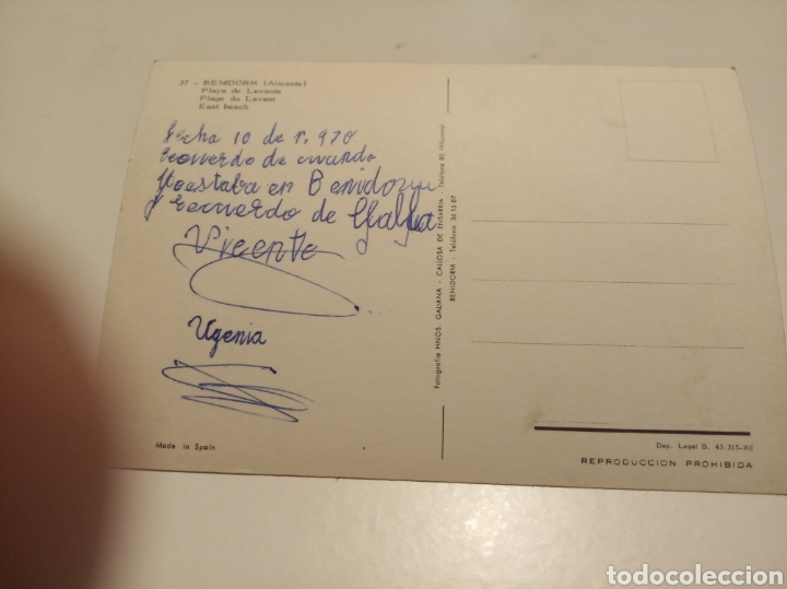 Postales: Benidorm - Foto 2