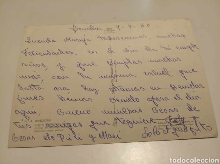 Postales: Benidorm - Foto 2