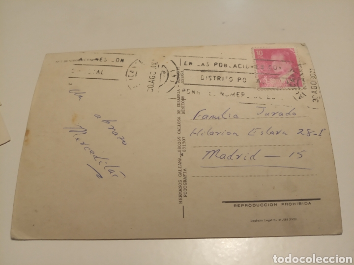 Postales: Benidorm postal - Foto 2