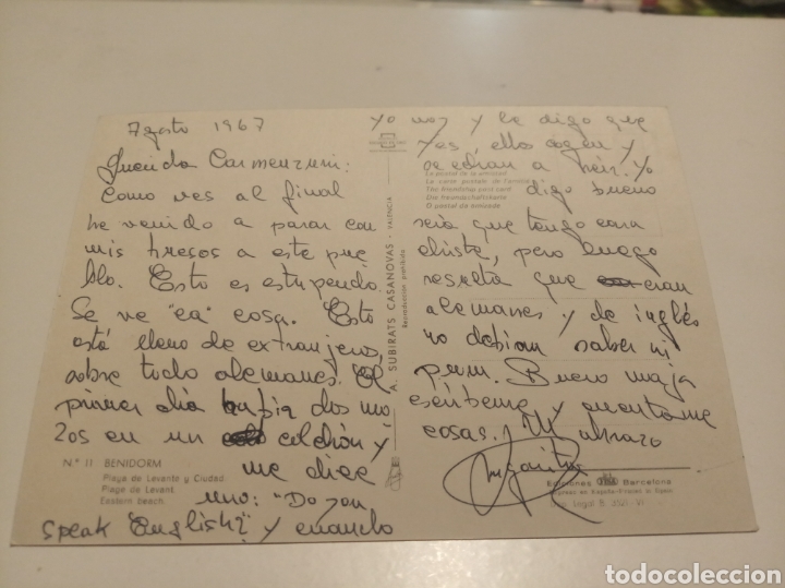 Postales: Benidorm postal - Foto 2